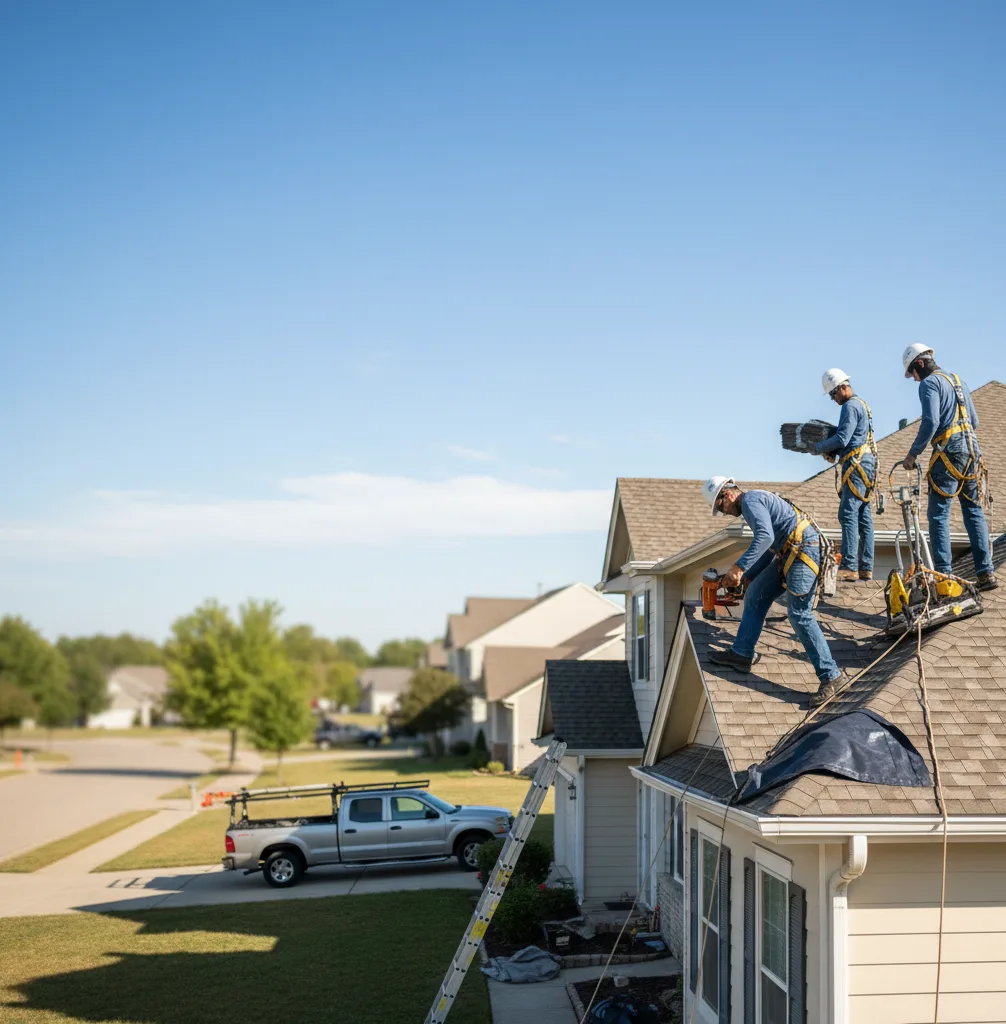 Roof Repair in Roaring River
